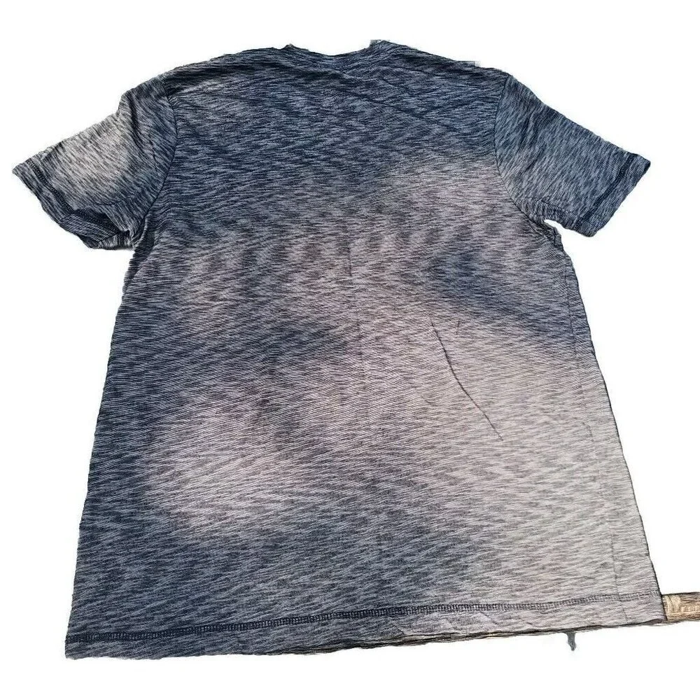 Guess Jeans Logo Shirt Men's L Gray /Black - Picture 6 of 6